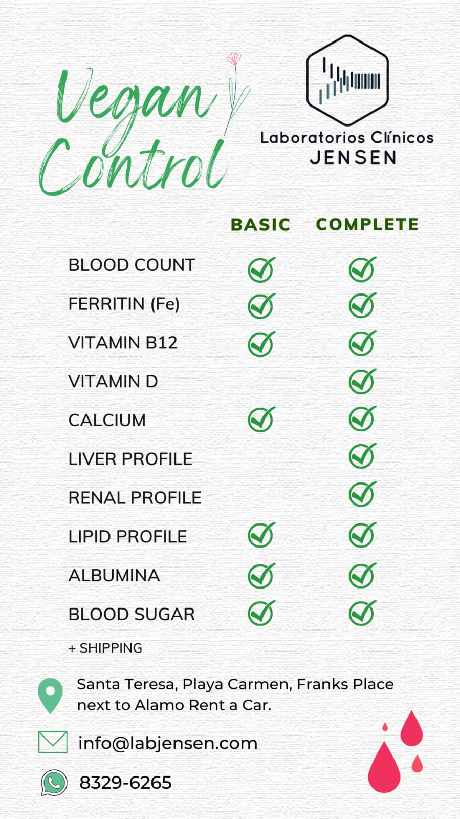Vegan Control - Labjensen Lab
